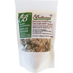 Natural unrefined sea salt with herbs (150gr)