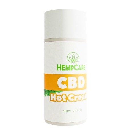 Κρέμα Κάνναβης – HEMPCARE CBD HOT 100ml