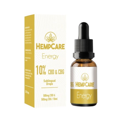 Απόσταγμα Κανναβιδιόλης HEMPCARE ENERGY 10%