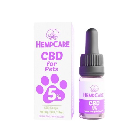 Απόσταγμα κανναβιδιόλης 5% (CBD) για κατοικίδια με γεύση σολομού Απόσταγμα κανναβιδιόλης 5% (CBD) για κατοικίδια με γεύση σολομού