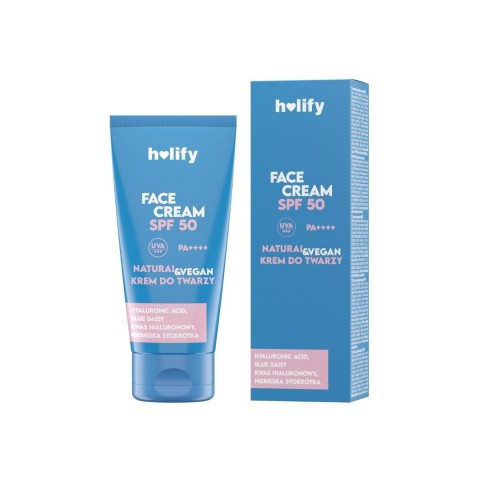 Κρέμα Προσώπου SPF50 με Υαλουρονικό Οξύ